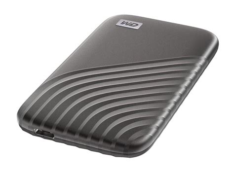 wd 1tb my passport ssd external portable drive gray newegg ca