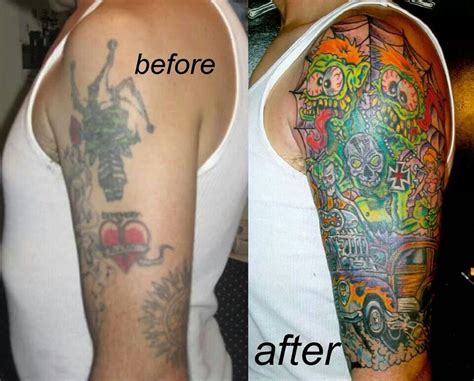 tattoo cover up by bad ink s dirk vermin he does great work cover up tattoos tattoos body art
