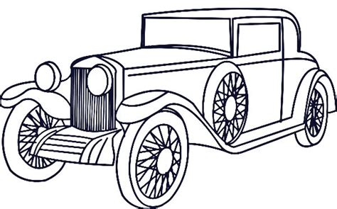 printable classic car coloring pages leticienmontes