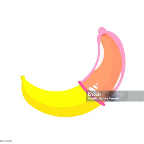 バナナにコンドーム避妊性教育バナー コンドームのベクターアート素材や画像を多数ご用意 コンドーム バナナ 楽しみ Istock