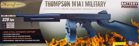 Thompson M1a1 Electric Airsoft Rifle