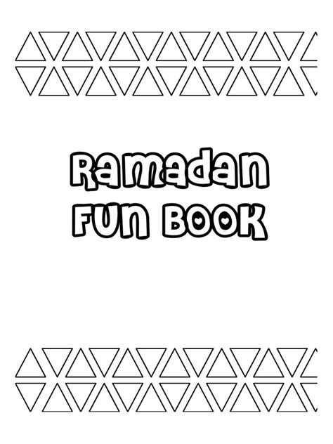 ramadan coloring pages ramadan islamic behaviour  experience