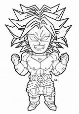 Coloring Ball Dragon Broly Super Kids Pages Saiyajin Few Details Characters sketch template