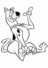 Scooby Doo Gang Scobby Ausmalbild Shaggy sketch template
