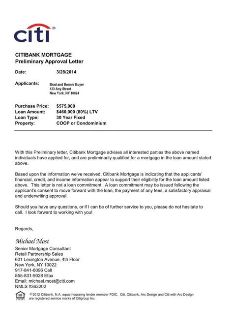 mortgage loan approval letter template samples letter template collection