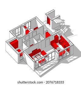 bedroom house plan images stock  vectors shutterstock