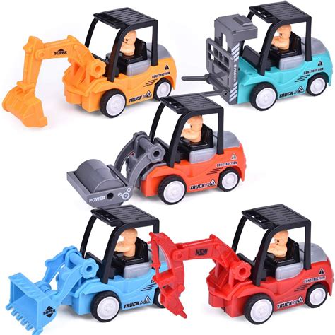 pcs construction toy cars push   toy trucks  boys girls