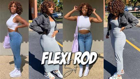 Quick And’ Easy Flexi Rod Set On Wet Natural Hair Camille Deadra Youtube