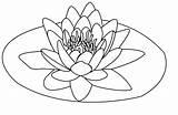 Lotus Coloring Pages Flower Printable Kids Print sketch template