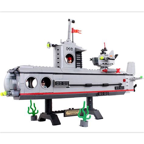 Ww2 Navy Submarine Ship Torpedo Sailor Lego Compatible Military Submarine