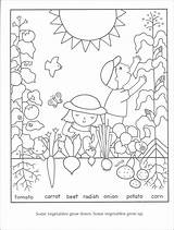 Coloring Pages Gardening Kids Seeds Garden Preschool Vegetable Colouring Sheets Bestcoloringpagesforkids Flower Spring Print Popular sketch template