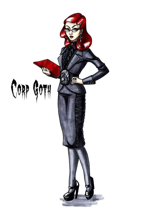 Goth Stereotype 12 Corp Goth By Hellgaprotiv On