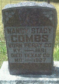 nancy stacy combs   find  grave memorial