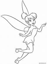 Tinkerbell Coloring Pages Tinker Bell Disney Fairy Fairies Printable Print Periwinkle Book Water Princess Silhouette Disneyclips Drawing Cartoon Google Pretty sketch template