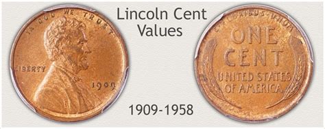 lincoln penny  discover  values
