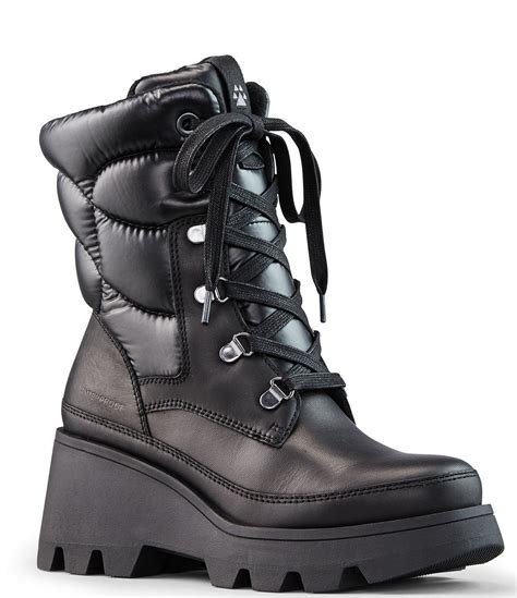 cougar verona waterproof leather and nylon winter boots dillard s