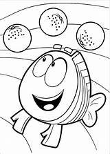 Bubble Guppies Coloring Pages Printable Birthday sketch template