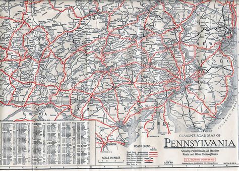 Detailed Map Of Pennsylvania State New River Kayaking Map