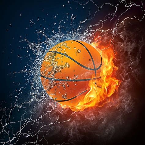 basketball  fire wallpapers top  basketball  fire backgrounds wallpaperaccess