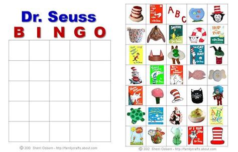 images  dr seuss bingo card templates printables dr seuss