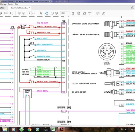 cummins generator control wiring diagram diagram wiring power amp