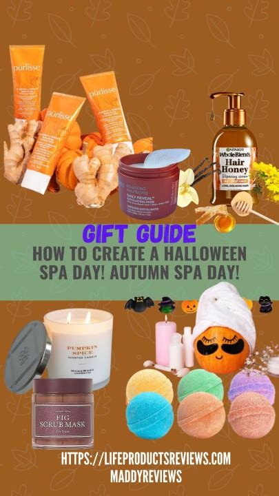 create  halloween spa day autumn spa day