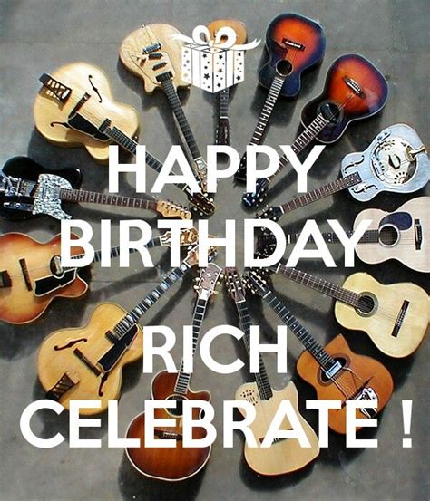 happy birthday rich celebrate poster jen  calm  matic happy birthday pictures