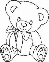 Bear Teddy Coloring Pages Heart Drawing Holding Toy Cute Printable Family Wecoloringpage Color Adult Print Choose Board Getcolorings Paintingvalley sketch template