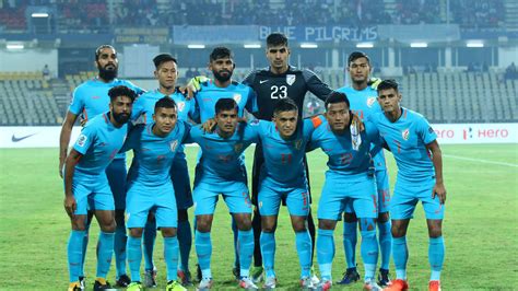indian football team extend unbeaten streak   matches