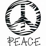 Coloring Pages Signs Keep Getcolorings Peace Sign sketch template