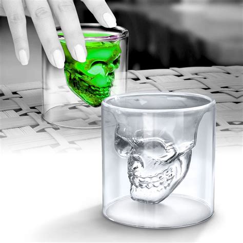 Doomed Crystal Skull Shot Glass Design Is This