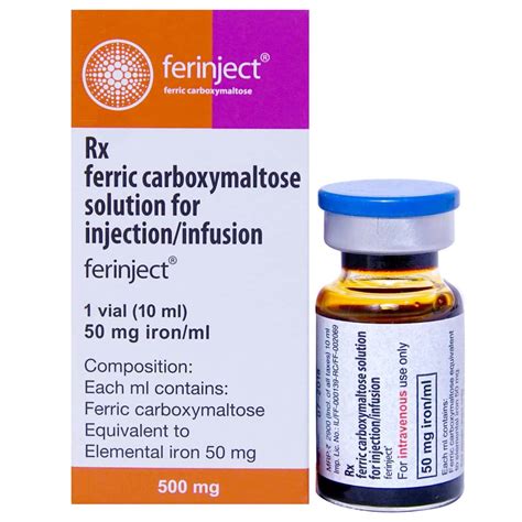 ferinject solution  injection  ml price  side effects
