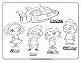 Coloring Einsteins Little Pages Disney Sheets Einstein Annie Baby Kids Colouring Rocket Leo Sheet Le Junior Ride Clip Getdrawings Drawing sketch template