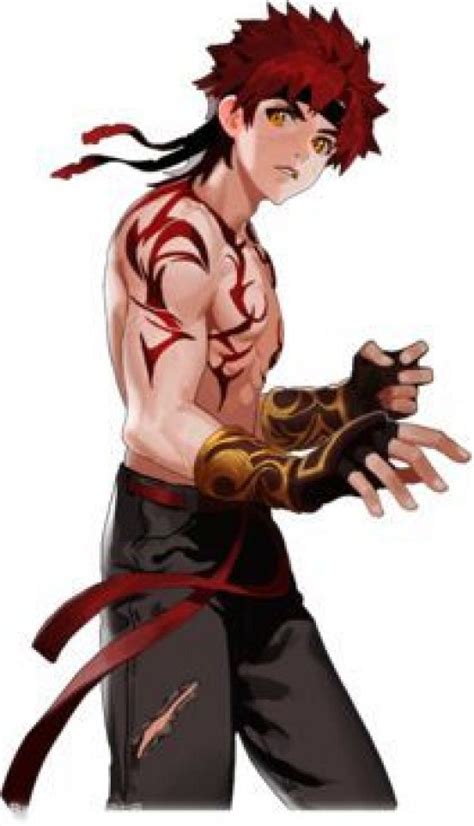 Male Fighter Portrait 2 Martialarts Martial Arts Fantasy Anime