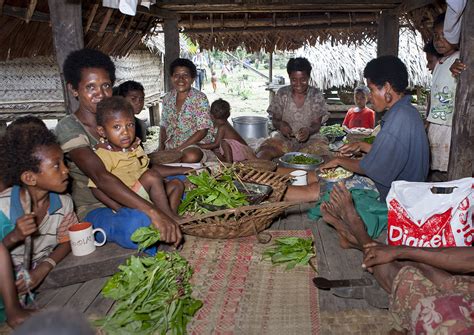Women Making Food Trobriand Island Papua New Guinea Flickr