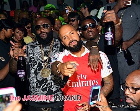 rick ross parties in the a [spotted stalked scene