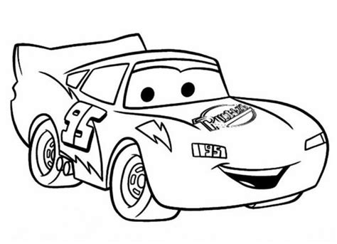 lightning mcqueen coloring page  race car coloring pages coloring