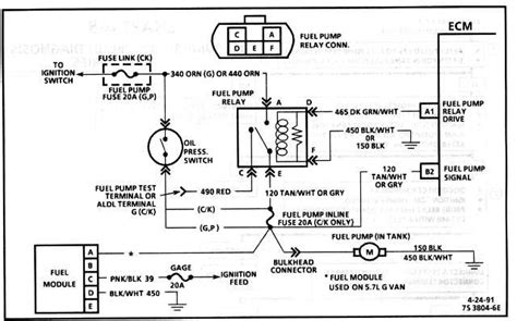 chevy truck fuel pump wiring diagram wiring diagram  schematic
