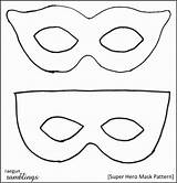 Mask Super Hero Superhero Cape Masks Pattern Template Drawing Tutorial Printable Makeyourown Make Sampletemplatess Capes Birthday Bday Rae Ramblings Gun sketch template