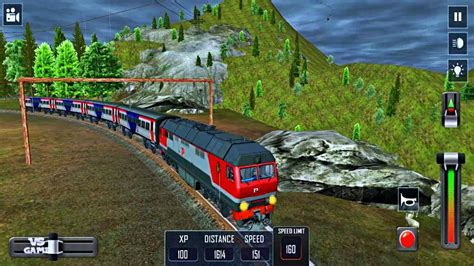 realistic  graphics train driver  android gameplay youtube