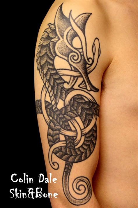 Skinandbone Artistic Process Viking Dragons