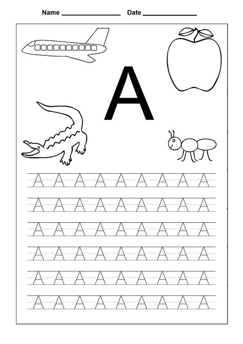 traceable alphabet letters alphabet tracing worksheets