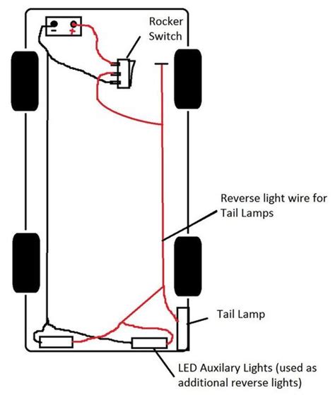 wiring diagram  backup lights wiring diagram