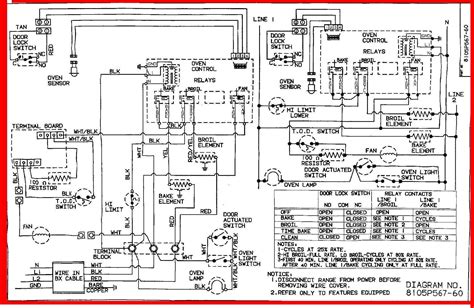 wiring diagram  ge cafe stove