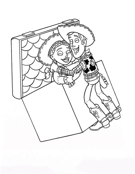 jessie coloring pages    print