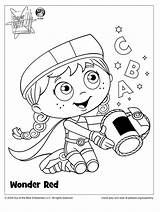 Coloring Pages Super Why Pbs Kids Red Wonder Readers Princess Printable Cartoon Drawing Pea Shows Wiki Comments Getdrawings Categories Template sketch template