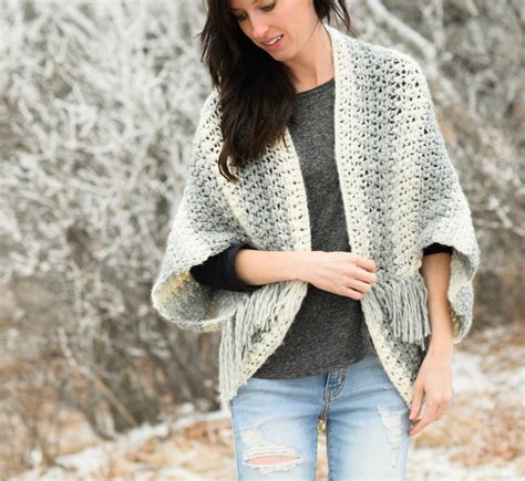 light frost easy blanket sweater crochet pattern mama   stitch