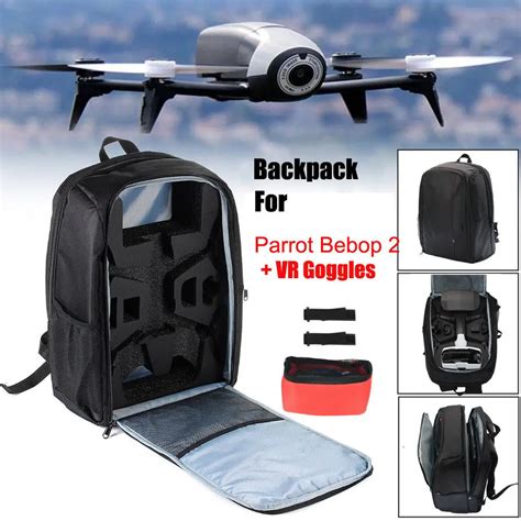 parrot bebop  power bag backpack portable shoulder carrying case  parrot bebop  power fpv