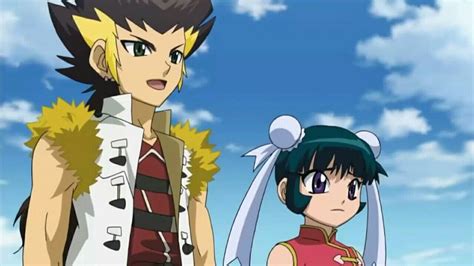 dashan da xiang and mei mei anime metal fight beyblade beyblade metal