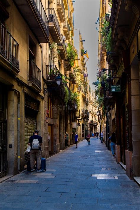 barcelona catalonie spanje  september  bijzonderheden  de historische buitengebouwen